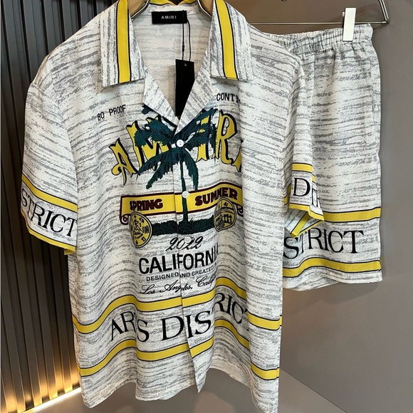 AMIRI Other - AMIRI 2026 Spring/Summer New Collection Unisex Casual Pajama Set